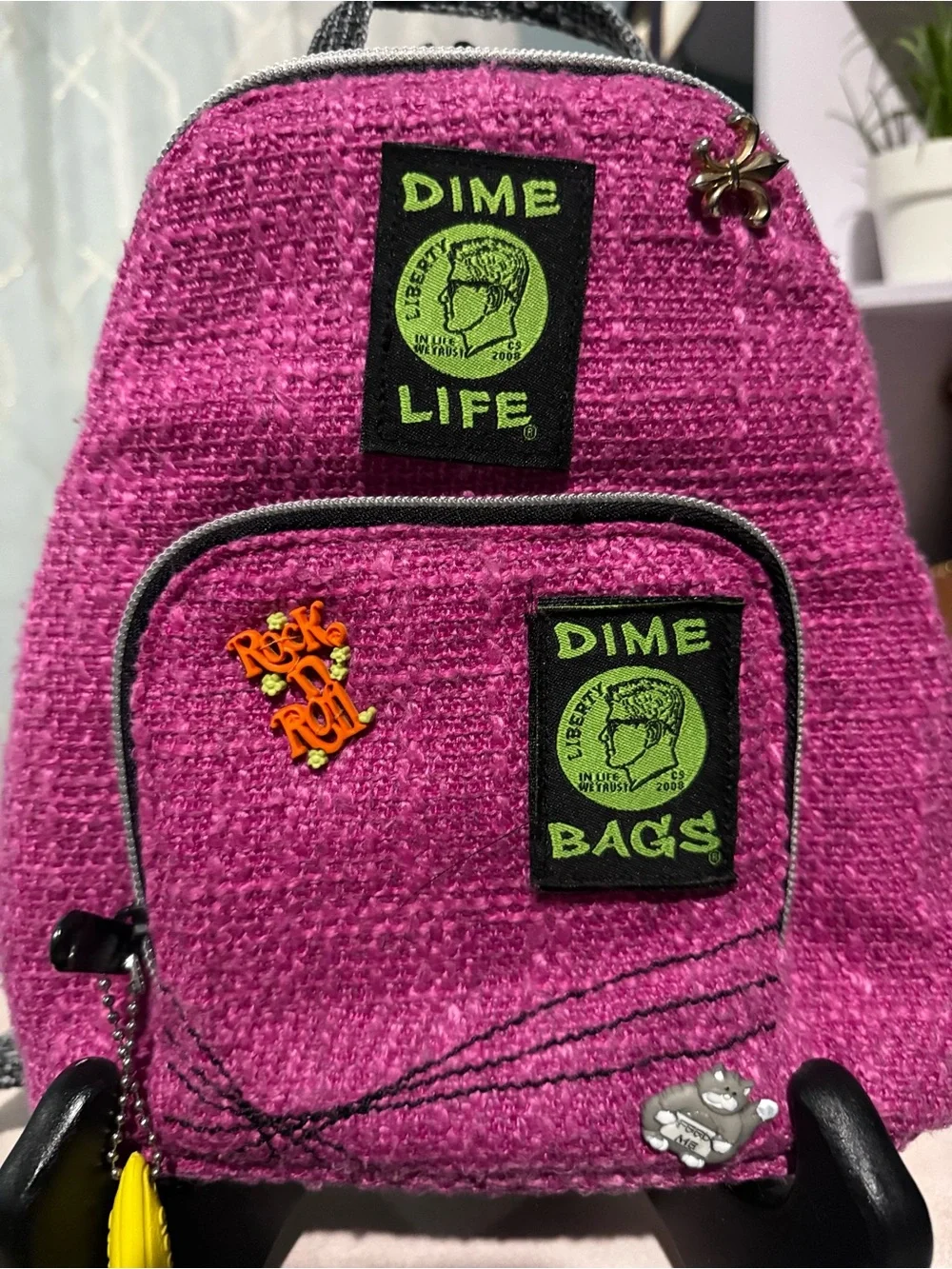 Dime Bags Mini Hobo Bag - Pink